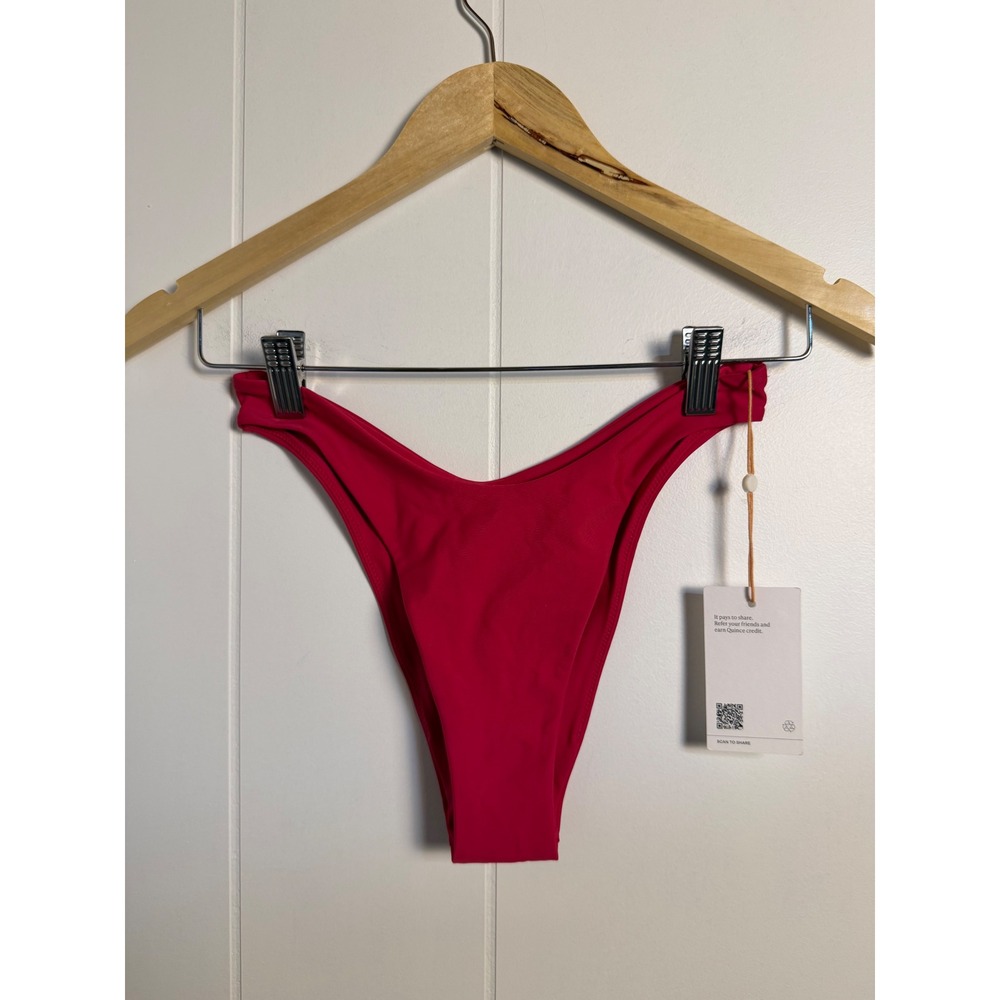 Quince Italian High Leg Swim Bottoms XS